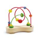 Bead Maze Toy Hape Double Bubble Wooden para bebês+6m