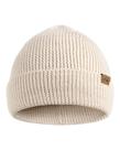 Beanie DANISH ENDURANCE Merino Wool para homens e mulheres branco