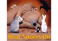 Bear snores on
