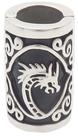 Beard Bead VALHALLA Opening Viking para homens Dragon Silver Beard Bead VALHALLA Opening Viking para homens Dragon Silver