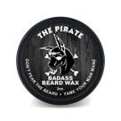 Beard Care Wax Badass The Pirate Scent 60 ml para homens