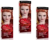 Beauty Color Tintura 42.26 MARSALA VIOLET MISTER 45gr (03 Unidades) Cores VERMELHO/RUIVO Especiais