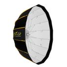 Beauty Dish Glow EZ Lock 34 branco com anel de velocidade Bowens Mount