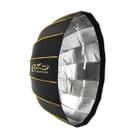 Beauty Dish Glow EZ Lock 34 dobrável prateado com acessórios