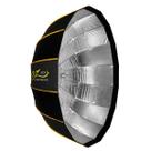 Beauty Dish Glow EZ Lock 42 prateado dobrável com acessórios