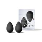 Beautyblender Esponjas de maquiagem Micro Mini Pro Black Beauty Blender, espuma supermacia que combina facilmente corretivos e iluminadores, fabricadas nos EUA, reutilizáveis, laváveis, sem aplicação, pacote com 2