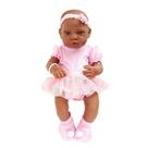 Bebê Anny Doll Baby Negra com Roupinha e Acessório Cotiplás