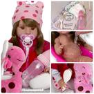 Bebê Boneca Reborn Recem Nascida Baby Dolls Adora Realista