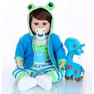 Bebe Boneco Reborn Menino Girafinha 48cm Realista