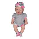 Bebê Coleção Sweet Reborn Cotiplás Primeira Vacina Bebê Coleção Sweet Reborn Cotiplás Primeira Vacina