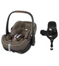 Bebê Conforto Pebble 360 Pro² com Base FamilyFix 360 Pro Twillic Truffle