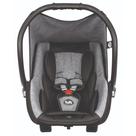 Bebê Conforto Tutti Baby Silver Apoio Cabeça Tecido Lavável Até 13kg Cinza Preto