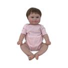 Bebê de vinil realista Reborn Doll, 50 cm, macio e realista