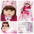 Bebe Estilo Reborn Girafinha Com Acessórios Envio Imediato