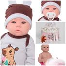 Bebê Menina Capivara com Bolsa e Acessórios Completos