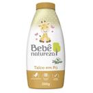 Bebê Natureza Talco Em Pó Corporal Hipoalergênico Textura Suave Vegano 200g