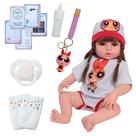 Bebê Reborn 100% Silicone Pode Banho Meninas Super Poderosas