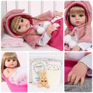 Bebê Reborn 100% Vinil Siliconado Brinquedo Realista Fofinha