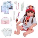 Bebê Reborn Boneca 100% Silicone Meninas Super Poderosas