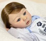 Bebe Reborn Boneca Davi Príncipe ! Fio A Fio Toma Banho
