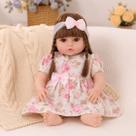 Bebê Reborn Boneca Princesa Grande com Vários Acessórios Bebê Reborn Boneca Princesa Grande com Vários Acessórios