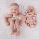 Bebê Reborn Boneca Silicone Com Pintura Artesanal DIY Realista Criação Livre 48cm Brastoy