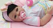 Bebê Reborn Boneca Silicone Hanna Pronta Entrega