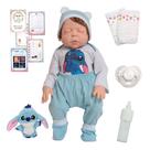 Bebê Reborn Cabelo Realista Stitch com Roupinha Fofa Bebê Reborn Cabelo Realista Stitch com Roupinha Fofa