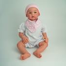 Bebe reborn carequinha silicone banho realista abigail