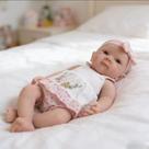 Bebê Reborn de Silicone Sólido Menina 32cm