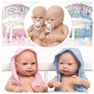Bebe Reborn Gemeos Principe Princesa Olhos Azuis Com Itens