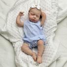 Bebé Reborn GUESSBELLY Dormido 50cm con Venas Visibles
