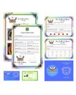 Bebê Reborn Kit com 7 Documentos para bebê reborn ou bonecas em geral para brincar