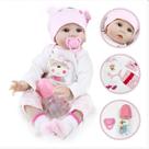 Bebe Reborn Laura Baby - DAYLIN TipTop Urso Corpo 100% Vinil Bebe Reborn Laura Baby - DAYLIN TipTop Urso Corpo 100% Vinil