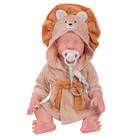 Bebê Reborn Leãozinho Realista com Bolsa Mamadeira + Itens
