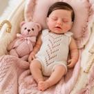 Bebê Reborn LouLou Silicone Sólido Premium Acabamento Artesanal de Alto Padrão