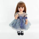 Bebe Reborn Menina 100 Silicone 57 Cm Bia