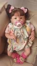 Bebê reborn menina 49 cm