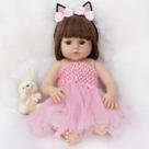 Bebe Reborn Menina Bailarina 100% Silicone Recém Nascida