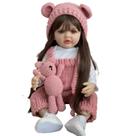 Bebe Reborn Menina Boneca 100silicone Envio Imediato Alice