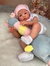 Bebê Reborn Menina Corpo de Pano Macio Carequinha Bebê Reborn Menina Corpo de Pano Macio Carequinha