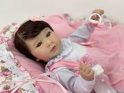 Bebê Reborn Menina Piper Silicone