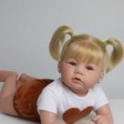 Bebê reborn menina princesa realista pronta entrega