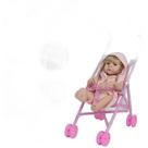 Bebê Reborn Menina Realista Roupão Carrinho Enxoval Completo Bebê Reborn Menina Realista Roupão Carrinho Enxoval Completo