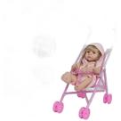 Bebê Reborn Menina Realista Roupão Carrinho Enxoval Completo Bebê Reborn Menina Realista Roupão Carrinho Enxoval Completo