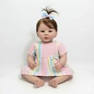 Bebe Reborn Menina Silicone Banho + Enxoval Completo