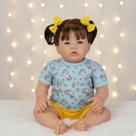 Bebe Reborn Menina Super Realista Com Enxoval Completo