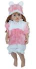 Bebê Reborn Menina Toda De Silicone Pronta Entrega.