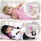 Bebe Reborn Meninas Gêmeas Loira Morena Panda Bailarina