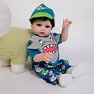Bebe Reborn Menino 100% Silicone 47 Cm - Davi